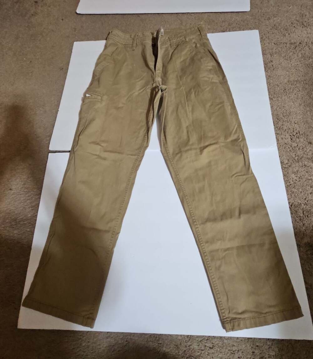 Field & Stream Carpenter Pants Size 36x32 Khaki Tan Utility Workwear